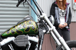 Những chiếc Harley-Davidson hầm hố cùng kiều nữ Nhật