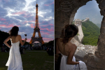 5 năm qua 19 nước chỉ để chụp hình cưới