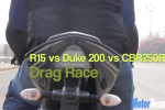 [Clip] Test tốc độ giữa CBR250i, KTM Duke 200 và R15.