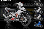 Tem Exciter MX2014 mới design tại Decal4bike.