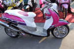 Yamaha Fino hồng đáng yêu