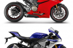 2 siêu phẩm đang hot hiện nay - Ducati 1299 Panigale so găng cùng Yamaha YZF-R1 2015