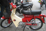 Honda DD đỏ mẫu xe huyền thoại của giới Hà Thành
