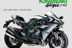Kawasaki H2 có giá chính hãng 1,059 tỉ đồng tại Việt Nam