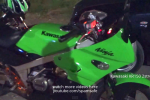 Màn đua Drag của Kawasaki Ninja 250r và Kr 150 2 thì
