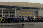 Gần 20 chiếc Exciter 150 tụ họp về Hà Nội