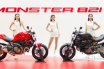 Cận cảnh chiếc Ducati Monster 821 Bản rút gọn của Monster 1200