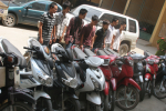 Phá đường dây trộm cắp xe máy bán sang Lào