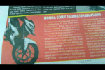 Honda Sonic 150 sẽ được ra mắt tại Indonesia trong thời gian tới?