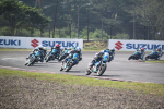 Vòng 2 giải đua xe gắn máy Suzuki Asian Challenge tại đường đua Sentul - Indonesia