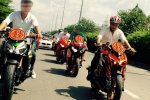 Choáng ngợp với đoàn rước dâu bằng mô tô PKL tại Sài Gòn