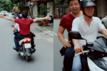 Quang Lê 'gửi 1.000 nụ hôn' vì không bị phạt lỗi thiếu mũ bảo hiểm