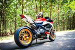 Ducati 899 Panigale với mâm mạ Chrome độc đáo của biker Đồng Nai