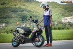 Yamaha BWS-X độ cực chất của nữ biker xứ Đài