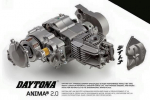 Cận cảnh bộ máy Daytona Anima 190cc cho Wave Dream