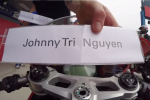 [Clip] Johnny Trí Nguyễn chạy thử Ducati 959 Panigale trên đường đua Thailand