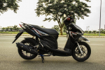 Honda Click 125i độ nổi bật với dàn đồ chơi hiệu của biker Việt
