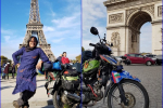 Chàng trai Việt cán đích Paris bằng ' Wave chiến ' trong 150 ngày