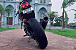 Exciter 150 độ mông to đầy hấp dẫn của biker Hà Tĩnh