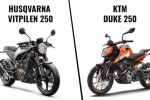 So sánh Husqvarna Vitpilen 250 với KTM 250 Duke