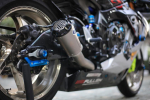 Yamaha R1 độ cộm cán với dàn chân O.Z Racing titan