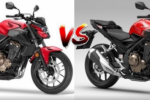 So sánh thông số kỹ thuật của Honda CB500F 2021 với CB500F 2022