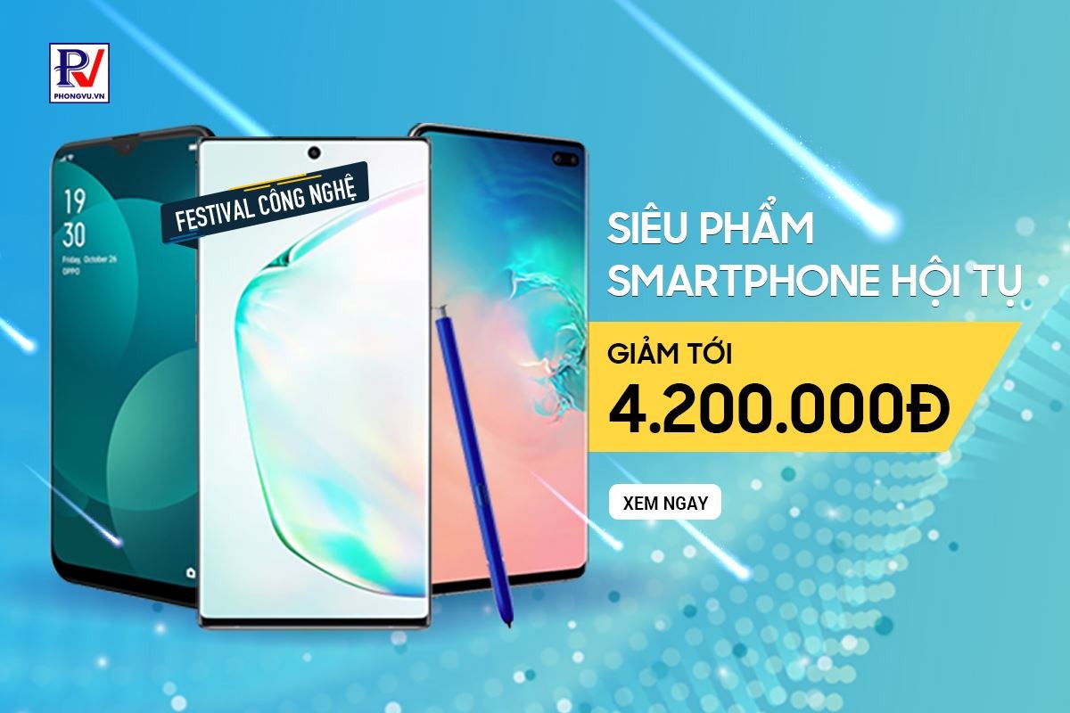 Share Deal Ngon Samsung Galaxy Note 10, Note 10 Plus giảm giá trực tiếp tại Phong Vũ