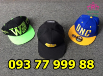 Cơ sở sản xuất nón hiphop, nón snapback, in logo mũ nón giá rẻ s3