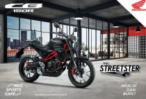 Ra mắt Honda CB150R The Streetster 2024 được điều chỉnh màu mới ấn tượng hơn