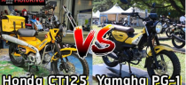 Honda CT125 vs Yamaha PG-1 trên bàn cân thông số