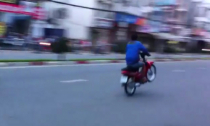 [Clip] Quái xế Sài Gòn đua xe bạt mạng lúc rạng sáng