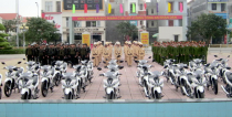Yamaha Việt Nam bàn giao 100 xe cho CSGT Thái Bình