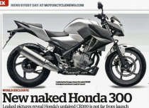 Honda chuẩn bị ra thêm mẫu nakedbike CB300
