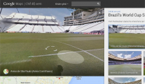 Cùng xem đường phố và 12 sân vận động ở brazil trước thềm world cup 2014 với google street