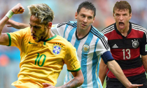 Cuộc đua danh hiệu vua phá lưới World Cup 2014: Messi, Neymar, Muller