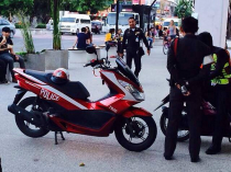 Khi Honda PCX trở thành xe cảnh sát
