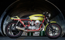Moto Guzzi V65 độ cafe racer của nhiếp ảnh gia