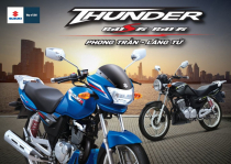 Suzuki Thunder 150 Fi sắp được ra mắt tại Việt Nam