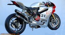Ducati 1199 with QD Exhaust