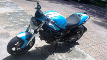 Ducati Monster màu xanh độc lạ duy nhất tại Sài Gòn