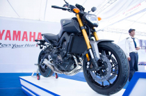Yamaha MT-09 chiếc nakedbike thể thao xuất hiện đầu tiên tại Hà Nội