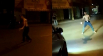 [Clip] Thanh niên giả tiếng "cờ hó" chặn đường ô tô, xe máy
