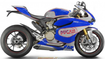 Hot với body handmade của Ducati 1199