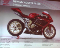 MV Agusta F4 SBK mới - hơn cả một siêu phẩm