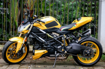 Ducati Streetfighter 848 màu vàng độc tại Hà Nội