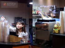 Những cô bé phục vụ xinh đẹp khắp các quán cafe ở Hà Nội