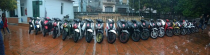 Dàn xe 30 chiếc Honda SH 2012 đi rước dâu ở Hà Nội