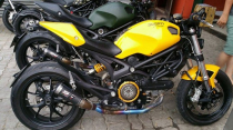 Ducati Monster 796 độ cực chất với phiên bản màu vàng lạ mắt