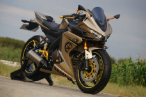 Yamaha V-ixion độ hầm hố với phong cách Sportbike