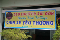 Club Exciter Sài Gòn cùng hành trình "Chia Sẻ Yêu Thương" 2015